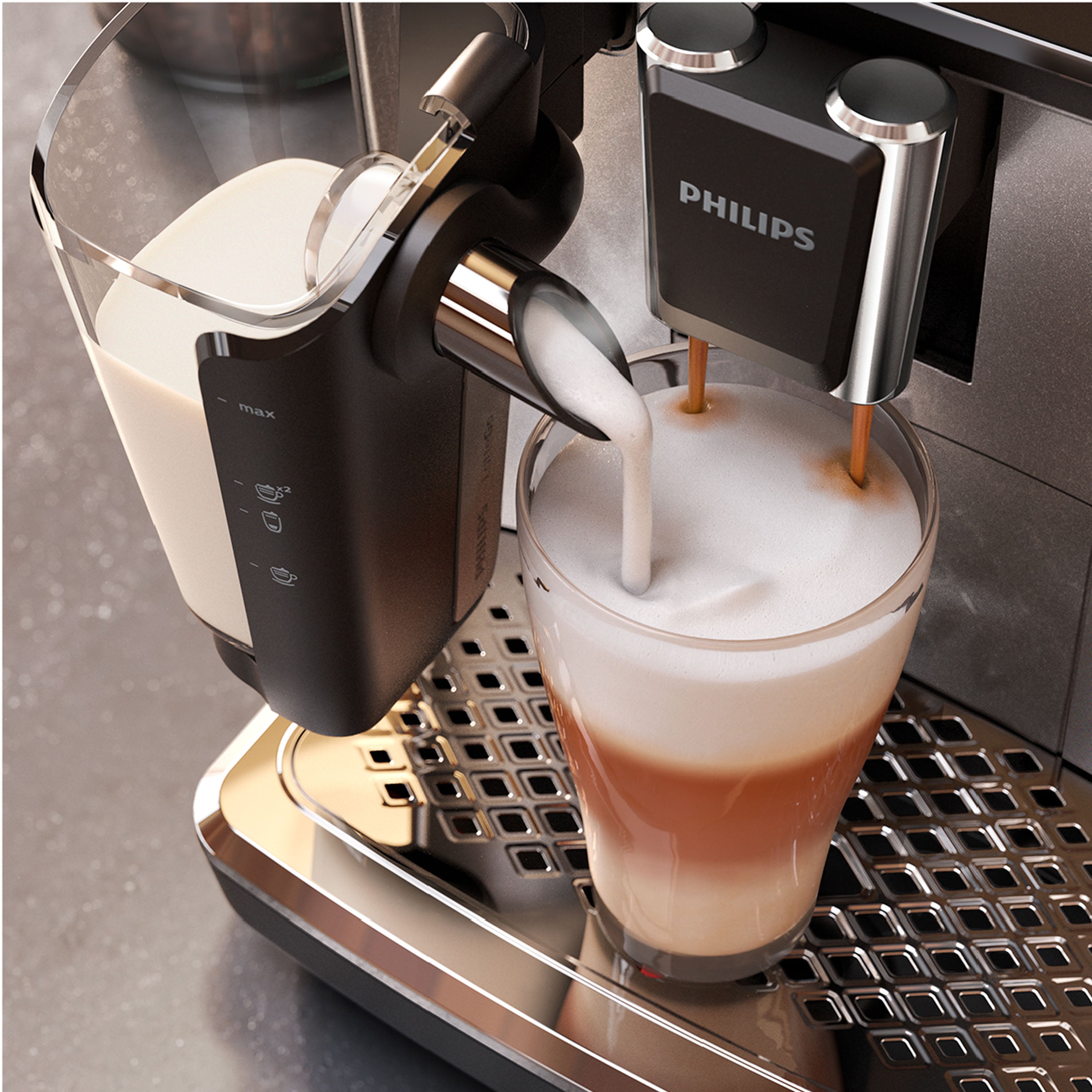 Philips 3300 Series Fully Automatic Espresso Machine - LatteGo