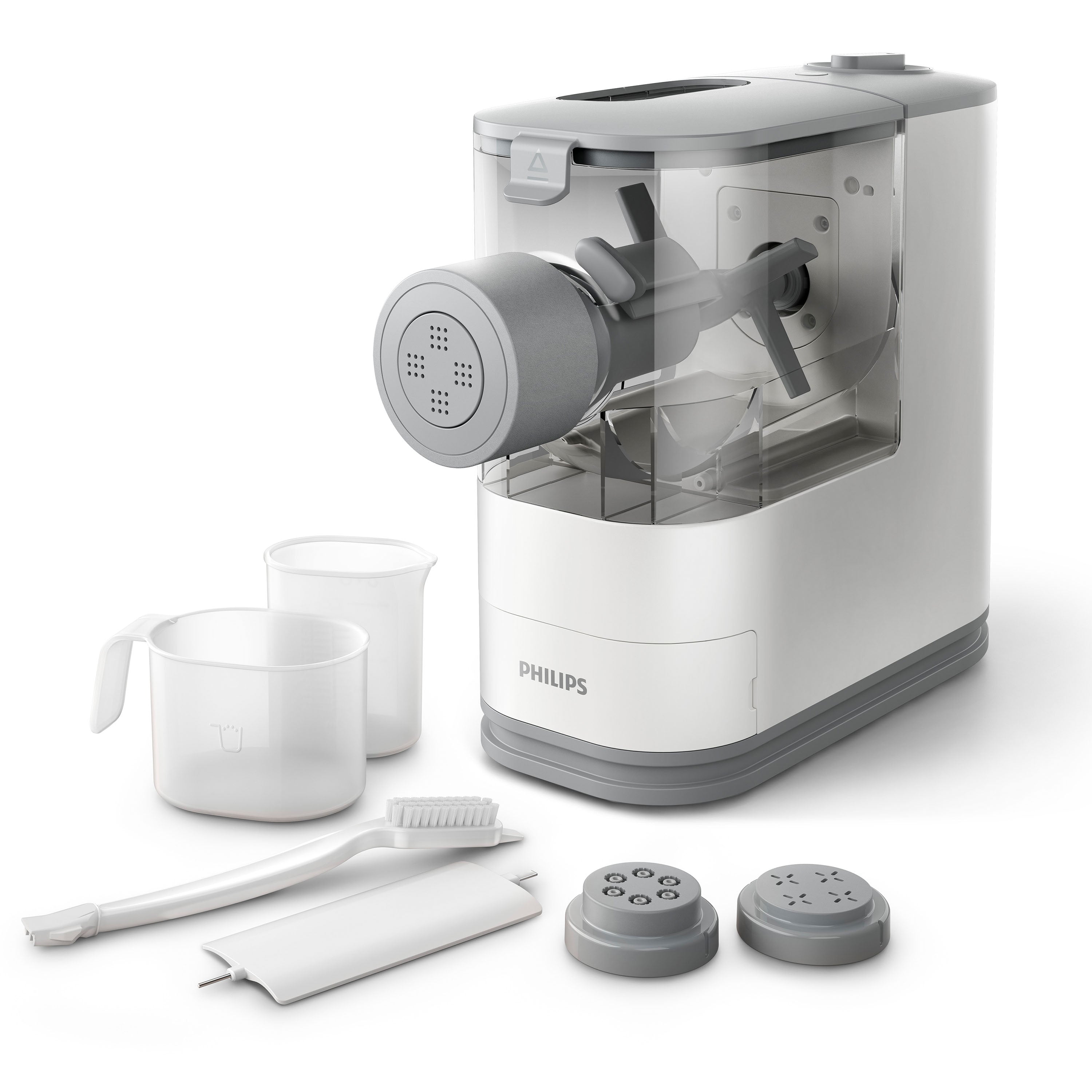 Philips Compact Pasta and Noodle Maker, Viva Collection, white